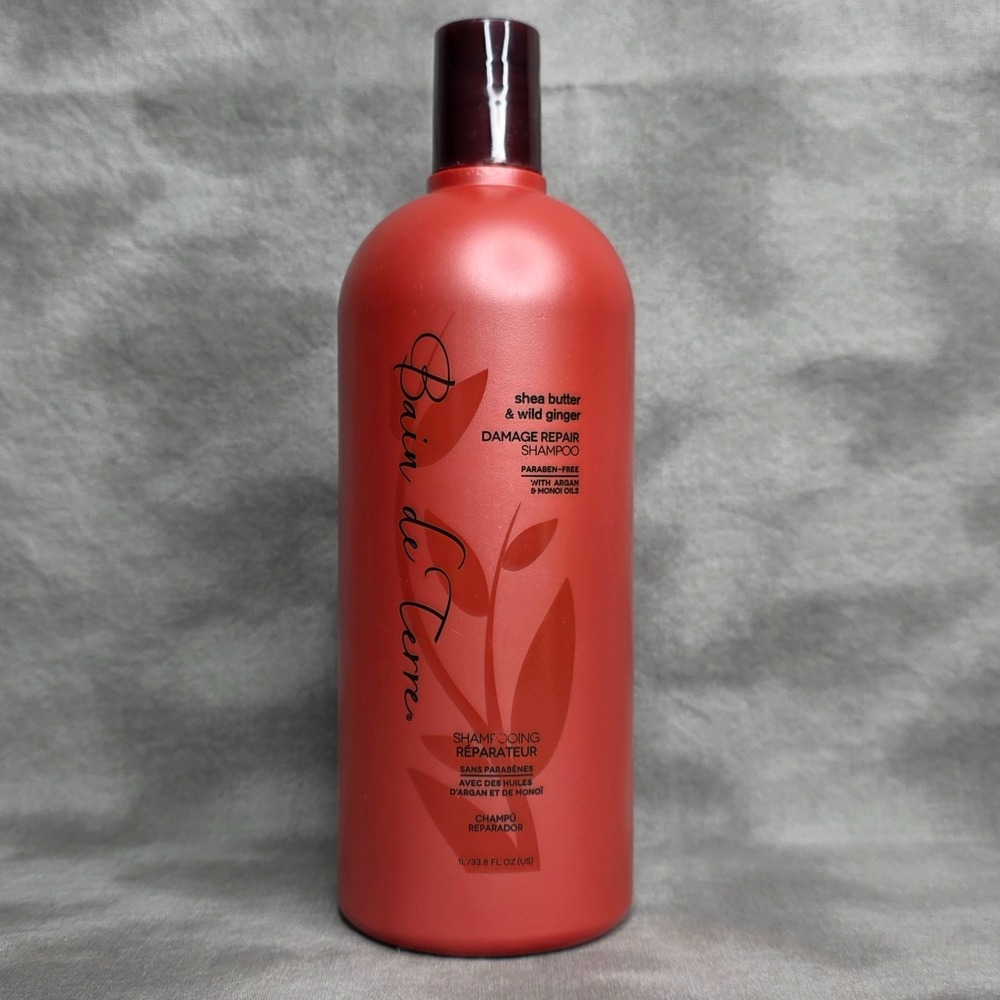 Bain De Terre Shea‎ Butter & Wild Ginger Damage Repair Shampoo 33.8 oz